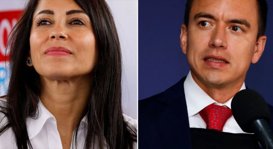 Ecuador: González y Noboa perfilan sus estrategias para el balotaje presidencial