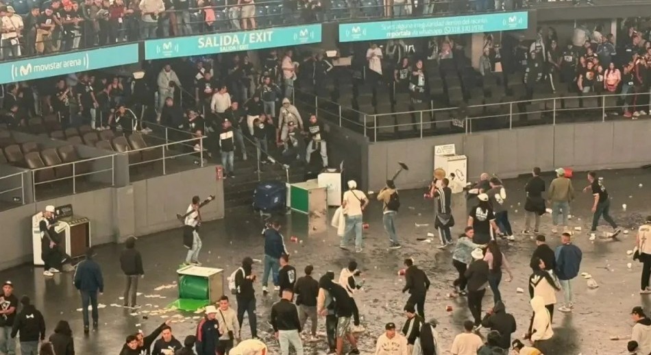 Batalla campal en un recital de Damas Gratis en Colombia: un muerto