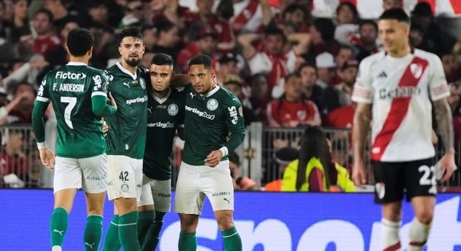 River perdió con Palmeiras en la ida de los cuartos de final de la Copa Libertadores
