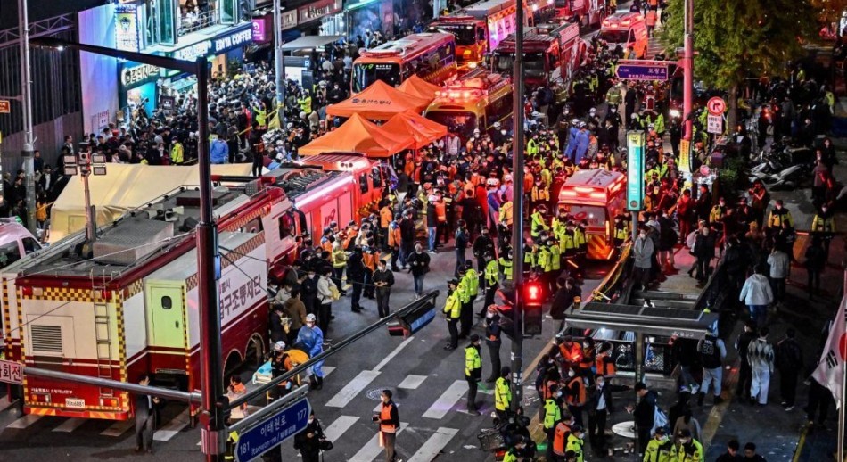 Corea del Sur: ascienden a 155 los muertos por la estampida en una fiesta de Halloween